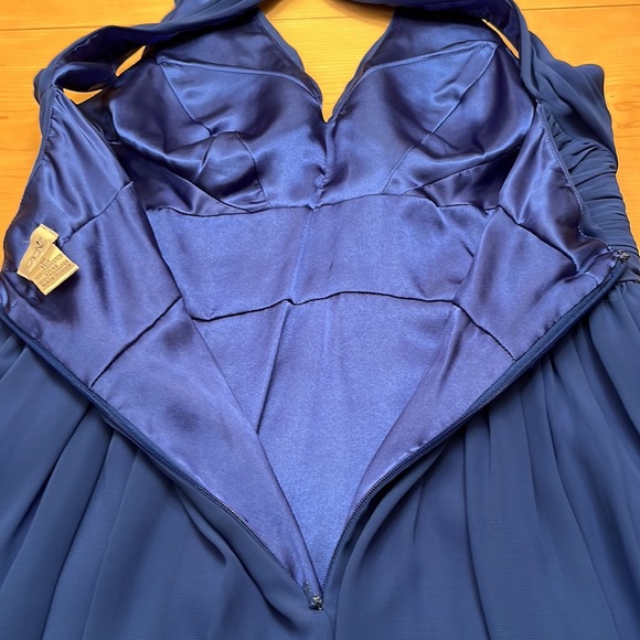 Cache Blue Halter “Marilyn Monroe” Dress Sz 10 - Picture 13 of 14